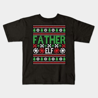 Father Elf Kids T-Shirt